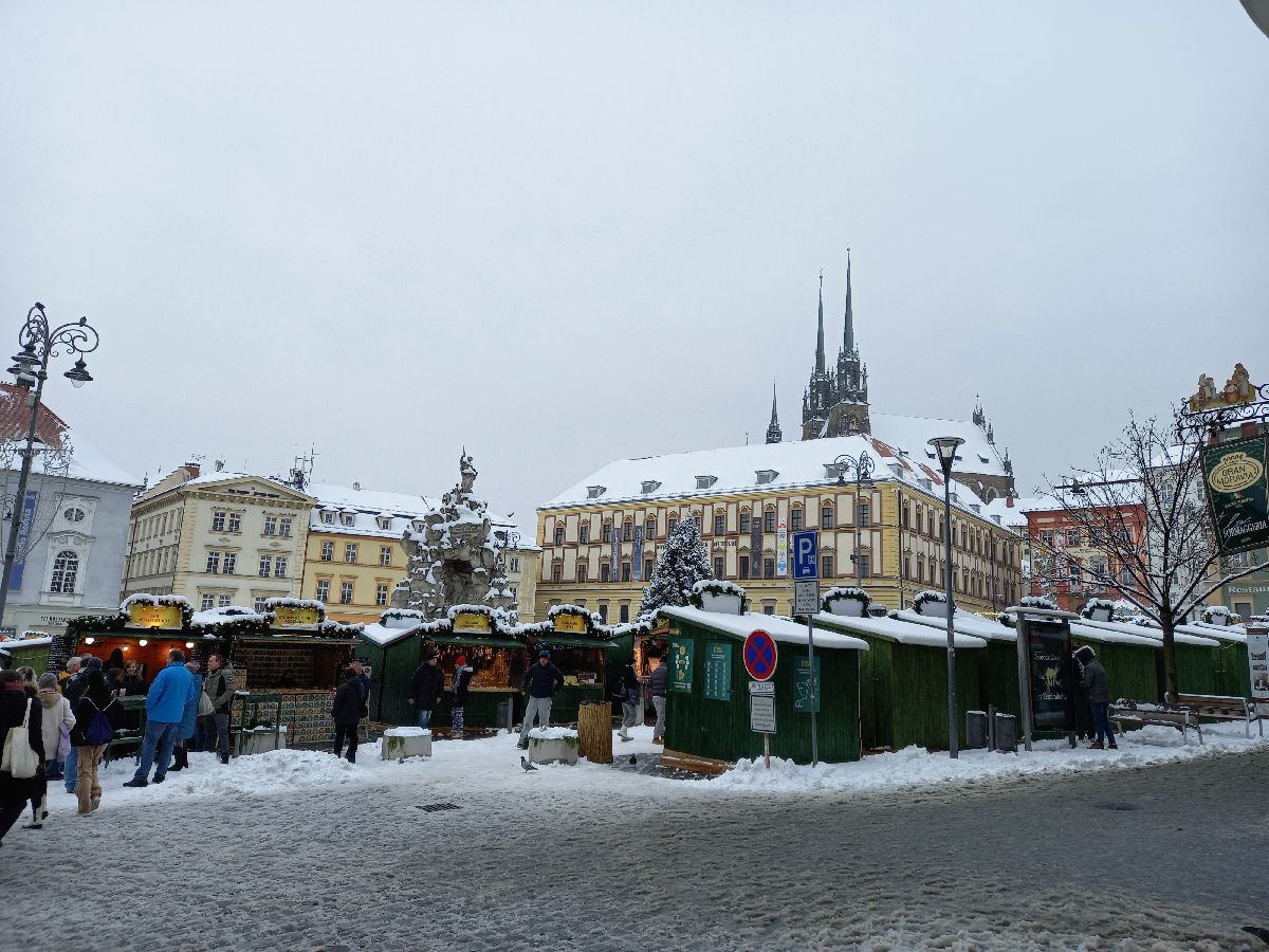 Předvánoční Brno